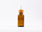 Preview: Braunglasflasche 30 ml – Zerstäuber Bambus