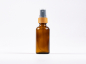 Preview: Braunglasflasche 50 ml – Zerstäuber Bambus