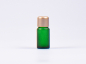 Preview: Grünglasflasche 10ml, mit Tropfmontur Gold