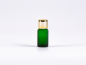Preview: Grünglasflasche 10ml, mit Tropfmontur Gold
