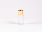 Preview: Klarglasflasche 10ml, mit Tropfmontur Gold