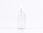 Preview: Klarglasflasche 100ml, mit Pipette weiss
