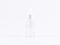 Preview: Klarglasflasche 30ml, mit Pipette weiss