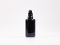 Preview: Glasflasche-mit-Roll-On-Montur-Glas-Stahl