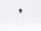 Preview: Glasflasche-mit-Roll-On-Montur-Glas-Stahl