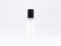 Preview: Glasflasche-mit-Roll-On-Montur-Glas-Stahl