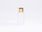 Preview: säuremattierte Flasche 30ml, mit Tropfmontur Gold