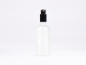 Preview: säuremattierte Flasche 100 ml - Zerstäuber Aluminium