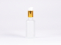 Preview: säuremattierte Flasche 50 ml - Lotionspumpe Aluminium