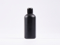 Preview: Schwarzglasflasche 100ml, mit Tropfmontur schwarz