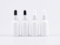 Preview: Weissglasflasche 30ml, mit Pipette weiss