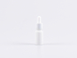 Preview: Weissglasflasche 10ml, mit Pipette weiss