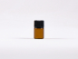 Preview: Mini Tropfflasche Braunglas 2 ml