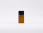 Preview: Mini Tropfflasche Braunglas 3 ml