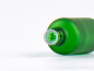 Preview: Grünglasflasche 50ml, mit Schraubverschluss & Giessring
