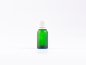 Preview: Grünglasflasche 10ml, mit Schraubverschluss OV