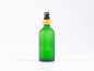 Preview: Grünglasflasche 100ml, mit Zerstäuber Bambus