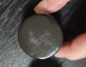Preview: Dose, 10ml, transparent, Deckel schwarz-weiss - FEHLERHAFT, Pack à 50 Stk.