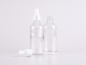 Mobile Preview: Klarglasflasche 100ml, mit Pipette weiss