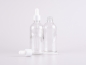 Preview: Klarglasflasche 100ml, mit Pipette weiss