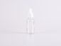 Preview: Klarglasflasche 30ml, mit Pipette weiss