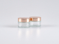 Preview: Klarglasdose 30ml, Deckel rosé