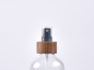 Preview: Glasflasche säuremattiert, 250ml, mit Zerstäuber Walnut