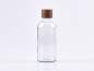 Preview: Klarglasflasche 100ml, mit Tropfmontur Walnut