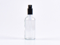 Preview: klarglasflasche-spray-zerstaeuber-aluminium-100ml