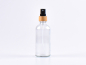 Preview: Klarglasflasche 100ml, mit Zerstäuber Bambus