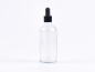 Preview: klarglasflasche-pipette-schwarz-aluminium-100ml