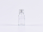 Preview: Klarglasflasche 10ml, mit Aludeckel