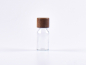 Preview: Klarglasflasche 10ml, mit Tropfmontur Walnut