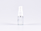 Preview: Klarglasflasche 10ml, mit Lotionspumpe Kunststoff