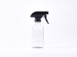 Preview: Klarglasflasche 250ml, mit Triggerspray