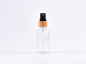 Preview: Klarglasflasche 30ml, mit Zerstäuber Bambus