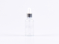 Preview: klarglasflasche-pipette-silber-aluminium-30ml