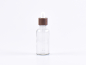 Preview: Klarglasflasche 50ml, mit Pipette Walnut