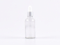 Preview: klarglasflasche-pipette-silber-aluminium-30ml