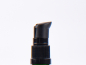 Preview: Schwarzglasflasche "Miro" 50ml, mit Lotionspumpe Kunststoff