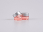 Preview: Kosmetikdose"Lucy", 7ml, mit Deckel silber
