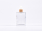 Preview: Klarglasflasche Miro 100 ml - Lotionspumpe Bambus