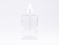 Preview: Klarglasflasche "Miro" 100ml, mit Pipette weiss
