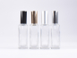 Preview: Klarglasflasche "Miro" 100ml, mit Zerstäuber Aluminium, 4 Color