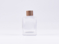 Preview: Klarglasflasche "Miro" 50ml, mit Tropfmontur Walnut