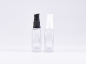 Preview: Klarglasflasche "Miro" 50ml, mit Lotionspumpe Kunststoff