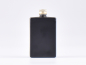 Preview: Schwarzglasflasche "Miro" 100ml, mit Schraubverschluss Aluminium