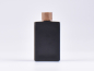 Preview: Schwarzglasflasche Miro 100 ml - Tropfmontur Walnut