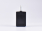 Preview: Schwarzglasflasche "Miro" 100ml, mit Zerstäuber Aluminium, 4 Color