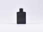 Preview: Schwarzglasflasche "Miro" 50ml, mit Tropfmontur schwarz
